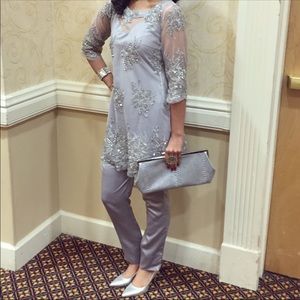 Pakistani Dress / net Dress